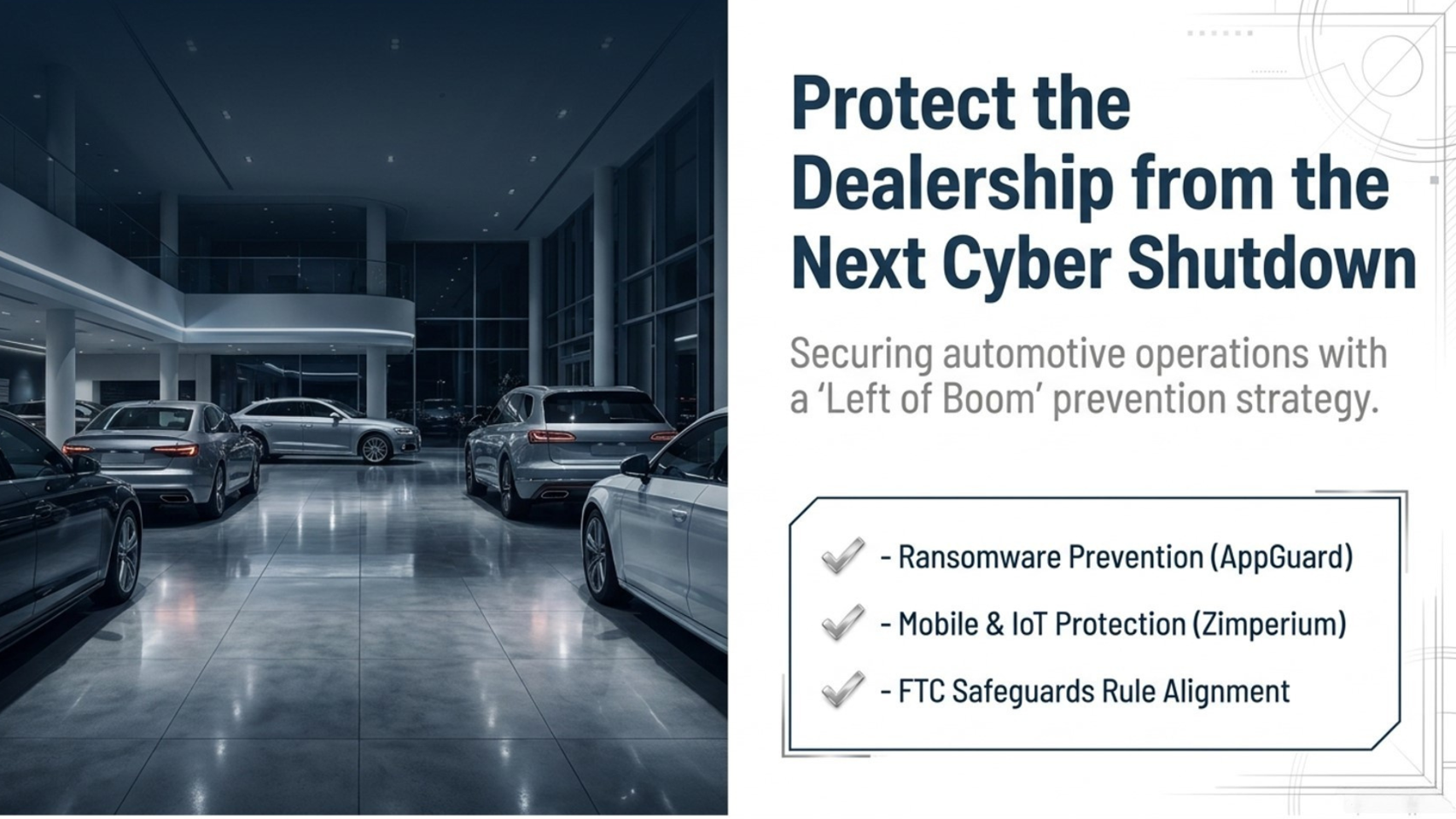 The Secure Dealership slide 1