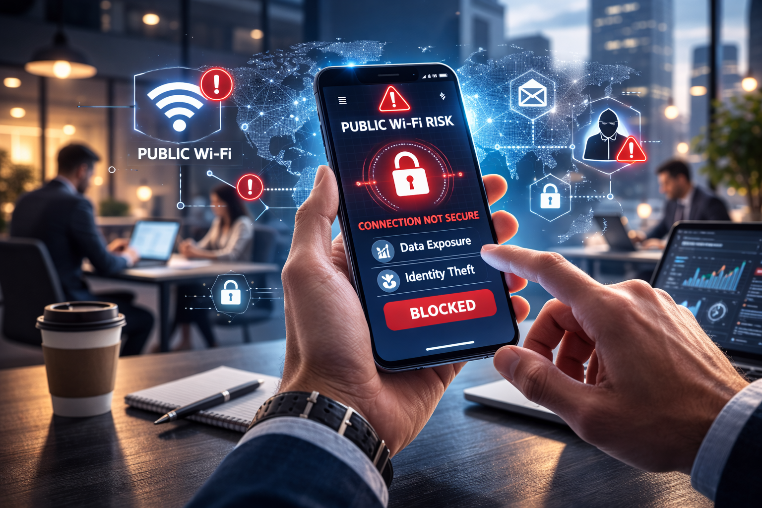 Public Wi-Fi and network risk protection